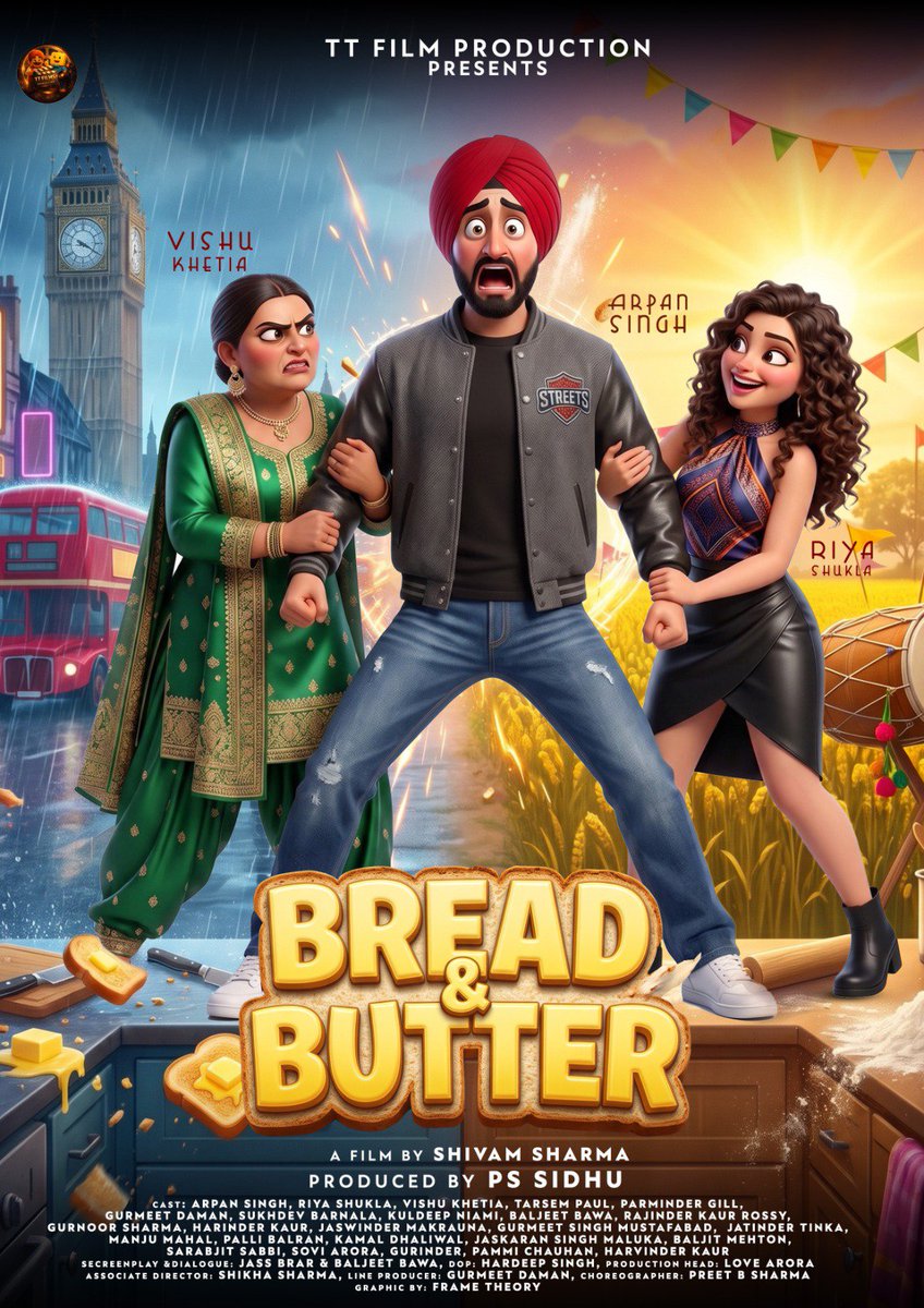 Allahrvres's tweet photo. #breadandbuttermovie #ttfilmproduction #pollywoodmovie https://t.co/cnlAMhbgAE