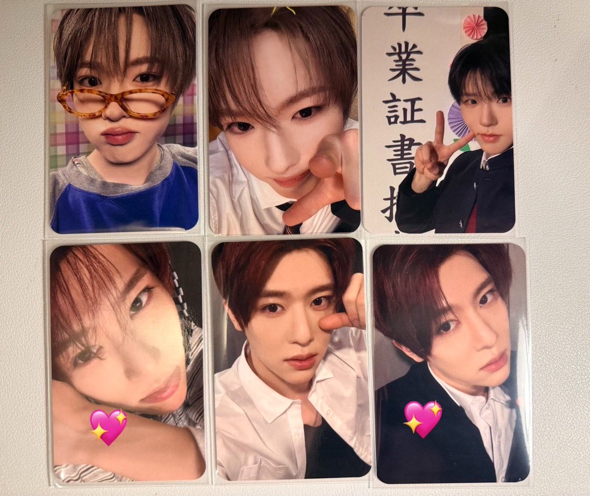 AndyO2phO8's tweet photo. @tome897878 検索よりリプ失礼します🙇‍♀️
こちらの💖のユウシと💖のシオンの交換可能でしょうか？
ご検討よろしくお願いします( .ˬ.)" https://t.co/mFgJ07uaJN