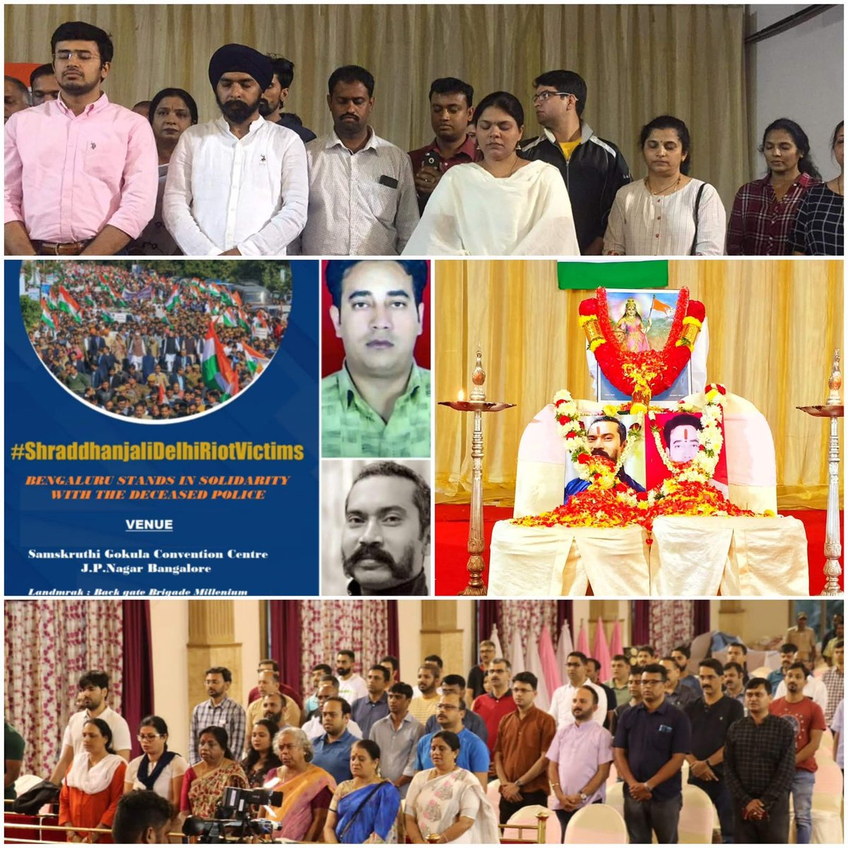 TNSForBharat's tweet photo. Satyameva Jayate! 🇮🇳
In 2020, Team Narishakti gathered in Namma Bengaluru along with @Tejasvi_Surya to honor our martyred Delhi riot heroes.
Today’s verdict and conviction reaffirm our faith in the Bharatiya Nyaya Sanhita.

Jai hind! https://t.co/t2xI6txwm0