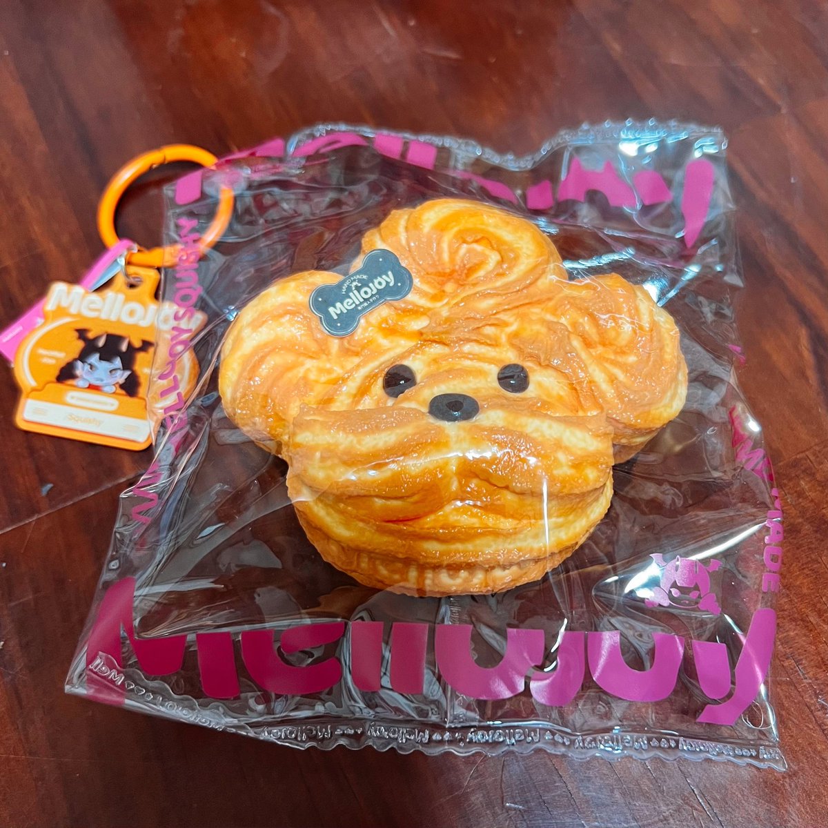 メロジョイクッキークラブのおひげわんこ届いた〜🐶🍪やばい、、、可愛