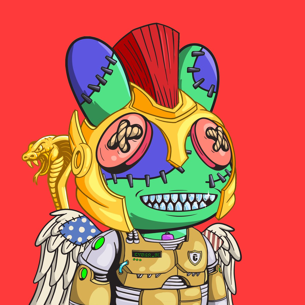 RugdollzNFT's tweet photo. Dollz of the Day #3790

A centurion Dollz standing guard, with diamond grills and angel wings! 🪽

Join the Dollz community today:
https://t.co/f6UshGJ6VZ https://t.co/4pg47P2LSy