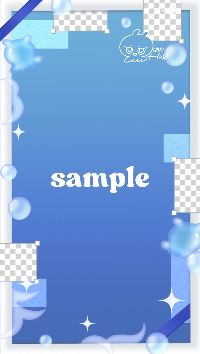 umi_chamcham's tweet photo. 🌊 6000人ありがとう企画 🌊

あなた専用「たて型」汎用画像をお作りします！

ミニキャラ公開画像や企画説明、ガチャのお品書きなどに使えます💙⟡꙳

【参加方法】
✔︎フォロワー(新規可)
✔︎RP(♡嬉しいです)
★モチーフリプライで確率UP！

#モデル募集 #無償企画 https://t.co/QEatRP4Qjl