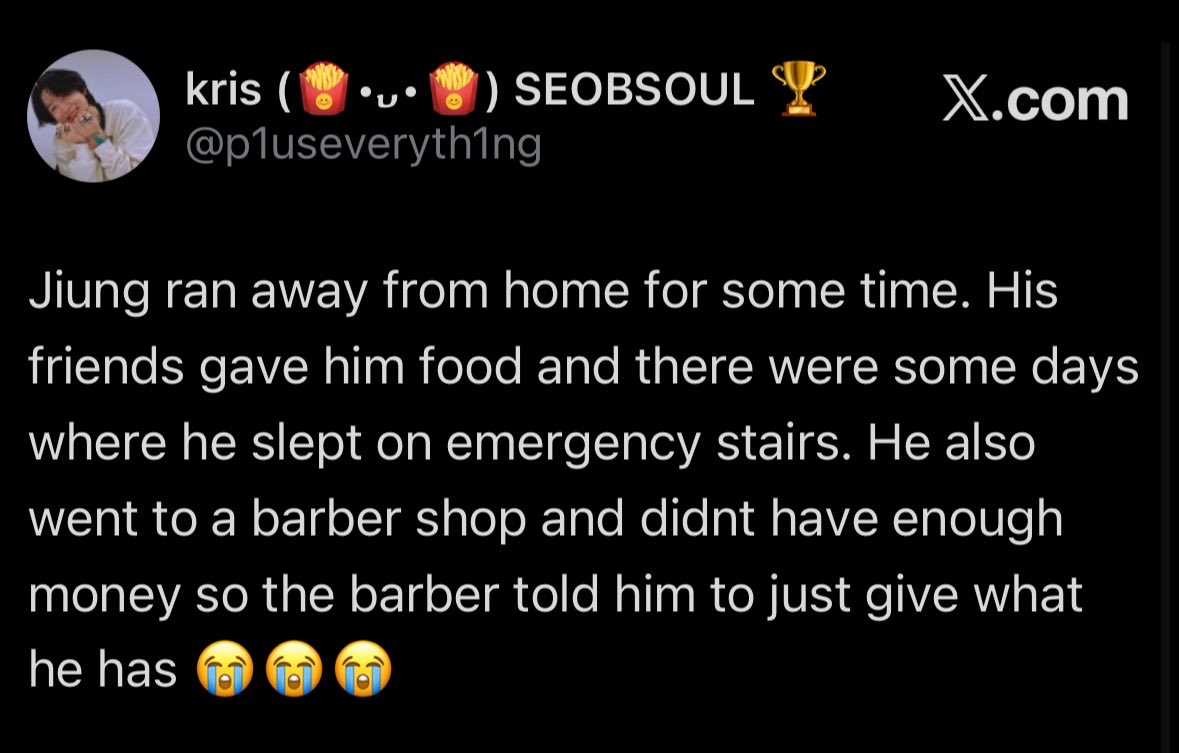 Aiddlii's tweet photo. every few months i’m reminded that jiung is a retired crash out like fym sleeping on EMERGENCY STAIRS. nigga take yo ass home 😭😭😭😭 https://t.co/bNxdg2lJYN