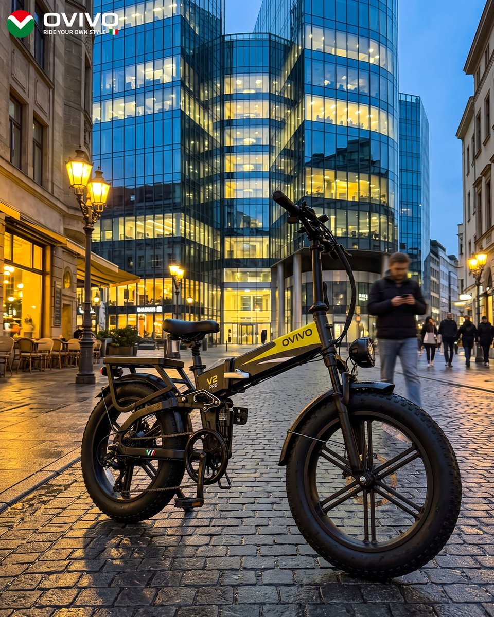OVIVOBIKES's tweet photo. Designed to stand out.
Built to blend in.

#OVIVO #EBIKE #FATBIKE #OVIVOBIKES #UrbanRide https://t.co/As43zuGkZL