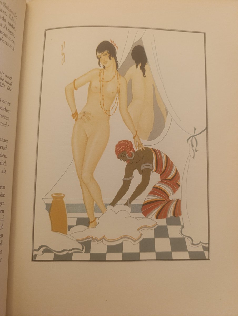 rautenklause's tweet photo. Interessantes aus meinen #Bücherregalen (ohne langes Suchen)
#Boccaccio: #Decamaron (Neufeld & Henius, Berlin 1924). Ungekürzte Ausgabe.
Illustrationen von Lucian Zabel, durchsehen, überarbeitet und ergänzt von #Klabund https://t.co/Ku7AAXqe3S