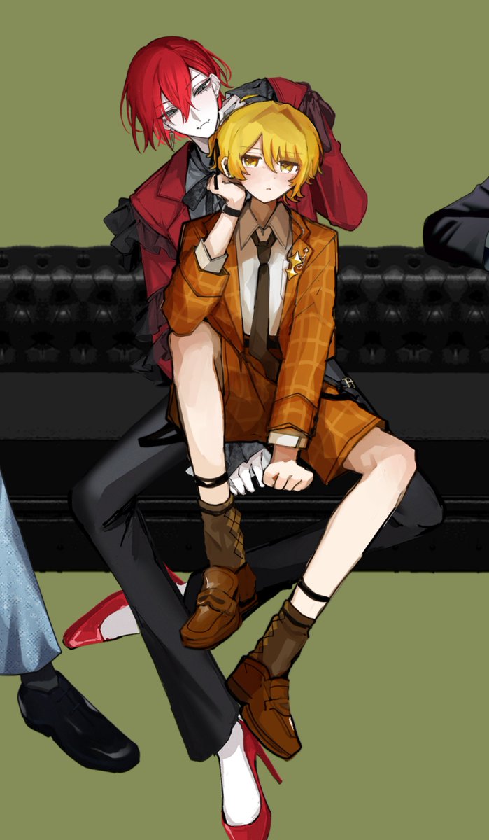 TORIcunTORI's tweet photo. 立ち絵併せしてないのにBLみたいになってて！？！？！？じょか自ってBL！？！？！？！
慌てて総受けとして照れ顔差分用意した（？） https://t.co/CuUAsiLzlH