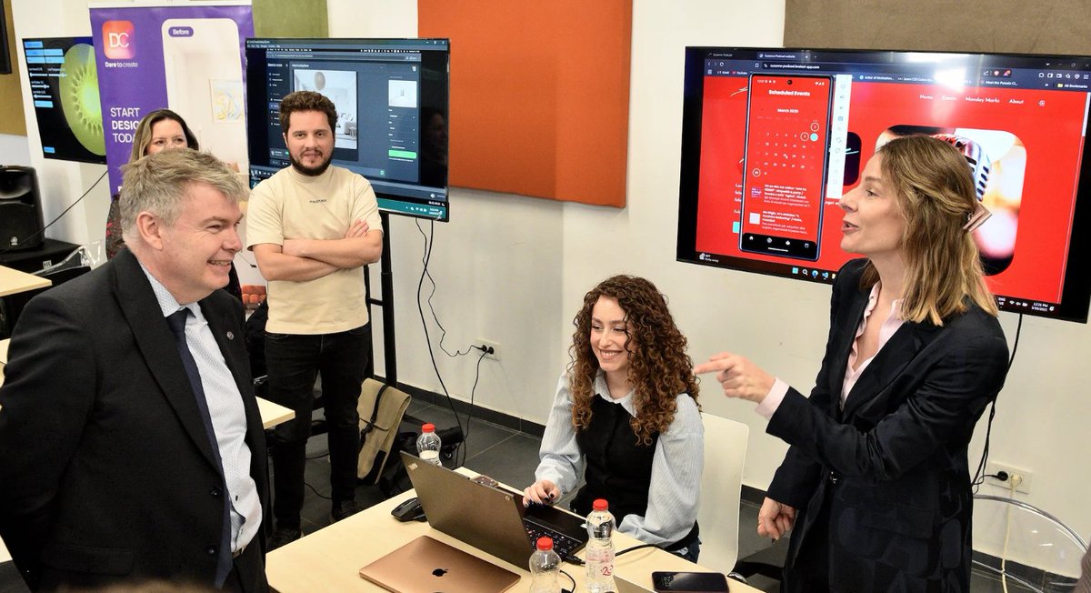 UNDP_Kosovo's tweet photo. With Luxembourg's aid, creative industries sector in Kosovo is flourishing.
🌱 Boosted funding for MSMEs
💼 Placed 100 youth in internships
🏛️ Transformed vacant public spaces into vibrant cultural hubs
Investing in the creative sector is investing in future.
#LuxAid https://t.co/bKBl7eHAiH