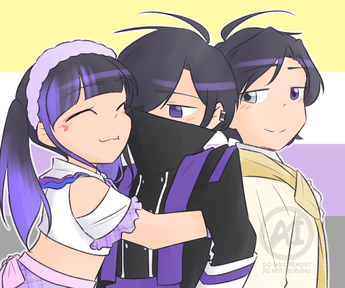 meganechan05's tweet photo. HAPPY NATIONAL NONBINARY PEOPLE'S DAY, MY FELLOW ENBIES! https://t.co/QKsd9hjMng