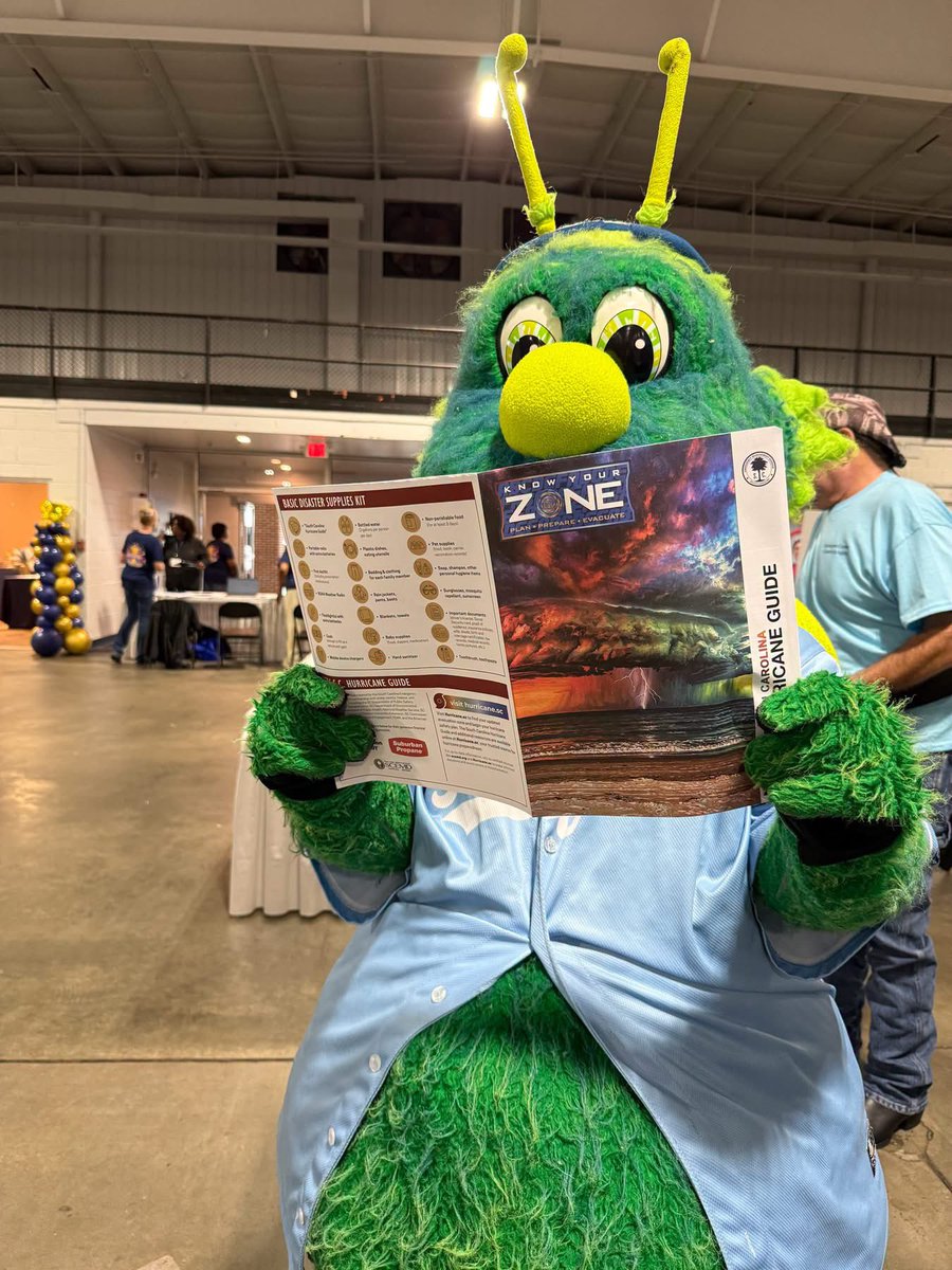 SCEMD's tweet photo. This firefly is lighting the way to preparedness by reading the 2026 South Carolina Hurricane Guide!
Download your copy at https://t.co/w3Ha8kmdwE https://t.co/jG9XG3PhlL