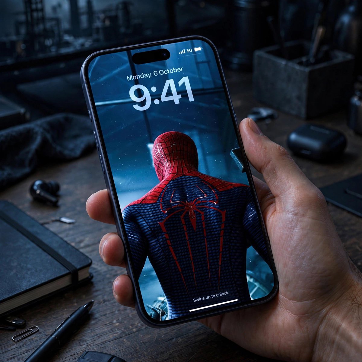 Papers_app's tweet photo. The view before the next swing. ❤️🕸️#SpiderMan📷 https://t.co/FKo7UkoTIt
