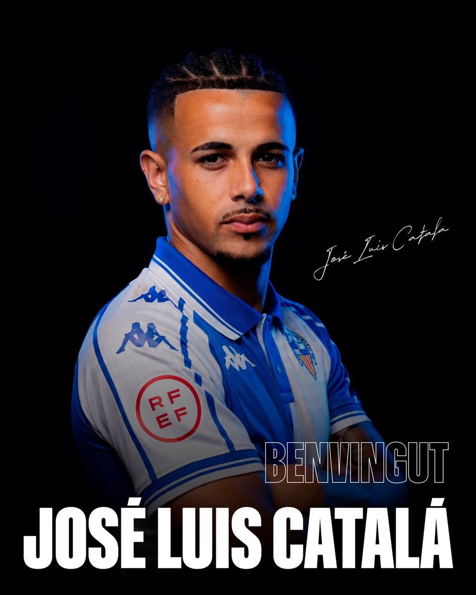 CESabadell's tweet photo. ✍🏻 𝗢𝗙𝗜𝗖𝗜𝗔𝗟 | José Luis Catalá, nou jugador del @CESabadell

🤝🏻 Acord amb l’@RCDE_La21 per al traspàs del central de 21 anys, que torna al club després de jugar al Juvenil ‘A’ i serà arlequinat fins l’any 2028

🔗 https://t.co/GpJv1JjBBX

🫶🏻 Benvingut, Cata! https://t.co/qjaiK5Qxlp