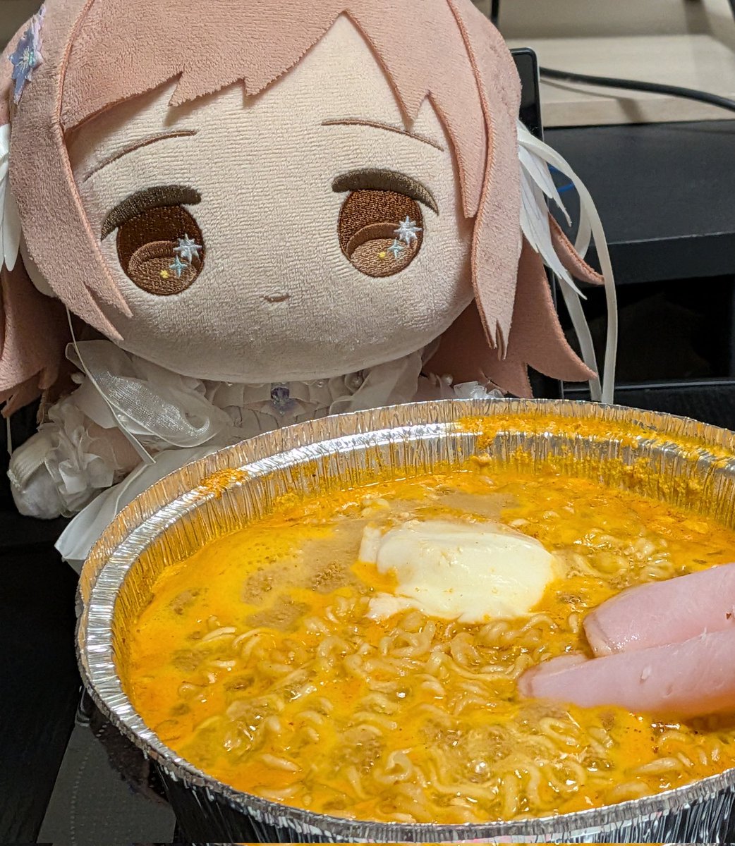 ギャハハ！！！ラーメンラーメン！！！ まにょ……だよ……！ #ギャハラー