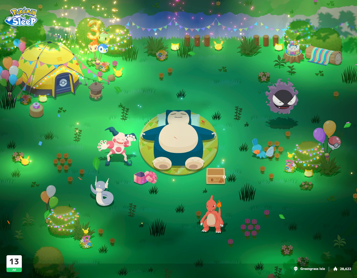 TCC903's tweet photo. Joining the Pokémon Sleep 3rd Anniversary Campaign! 
Add #PokemonSleep3rd and share your favorite image!

https://t.co/lzOdsNP9tA
#PokemonSleep https://t.co/Hy8cQd7E27