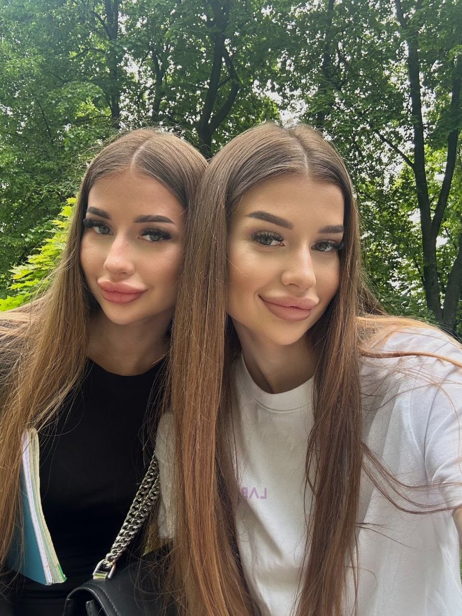 theddsisters's tweet photo. everyone thinks twins share a brain cell untill they see us on summer break... 🧬😢 diana is literally making aesthetic iced matcha, while i'm rotting in bed on 3% phone battery, debating if getting up to pee is worth the physical effort. 
which twin energy are you today? 💀☕️ https://t.co/Dy9rOGbw3a