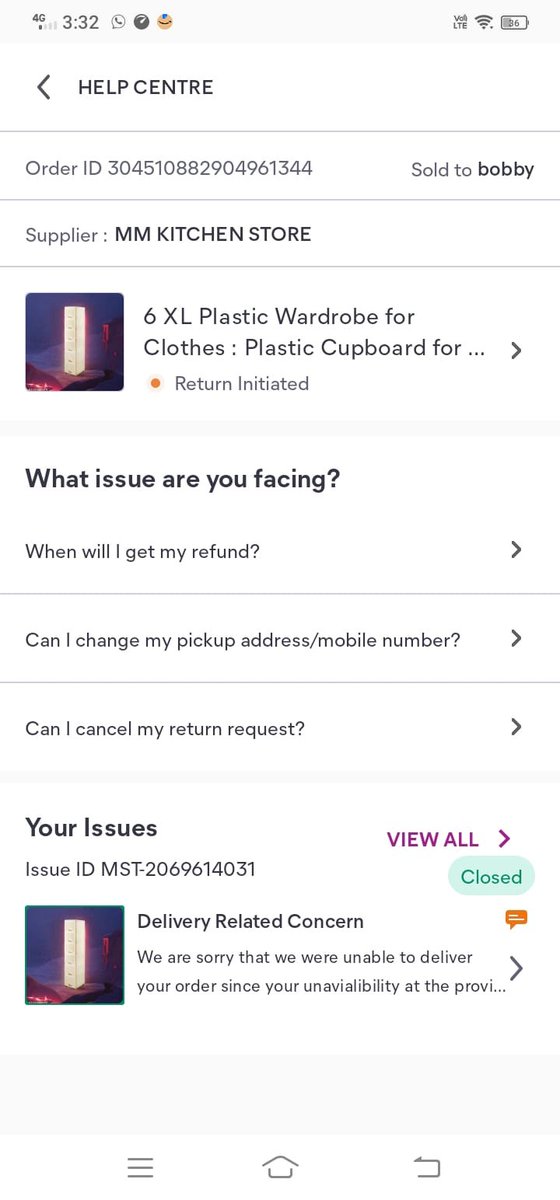 _Nancy_Verma's tweet photo. @abheshekbansal @Meesho_Official @meesho_support
Shadowfax rider (8700308788) pressures us to cancel return pickup requests. He keeps instructing us to cancel d orders instead of completing pickup. unprofessional, against company policy. We have call recordings as evidence. https://t.co/gAn0ngPLPV