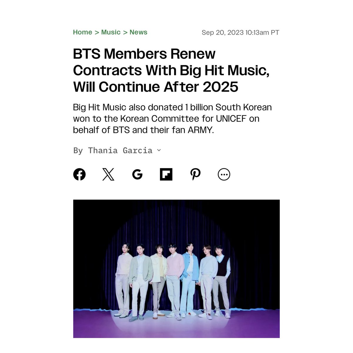 ameviil's tweet photo. BTS renewed their contract with Big Hit in 2023, set to take effect in 2025. Therefore, we are not approaching a contract renewal process. Currently, the new contract is in its first year. https://t.co/BTipLxG4b4