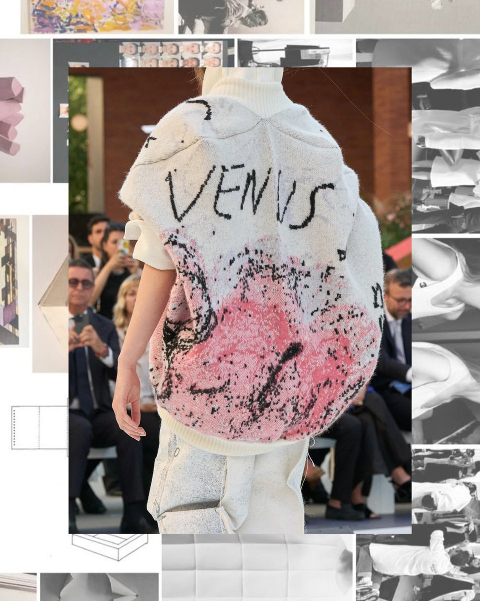 polimoda's tweet photo. Cy Twombly. Parajanov. Pasolini. Lynch. The art and cinema behind Polimoda's 2026 graduating Fashion Design collections. The full guide is on Polimoda Journal. Discover more at the link https://t.co/usg4r7F8GO https://t.co/onjootiprz