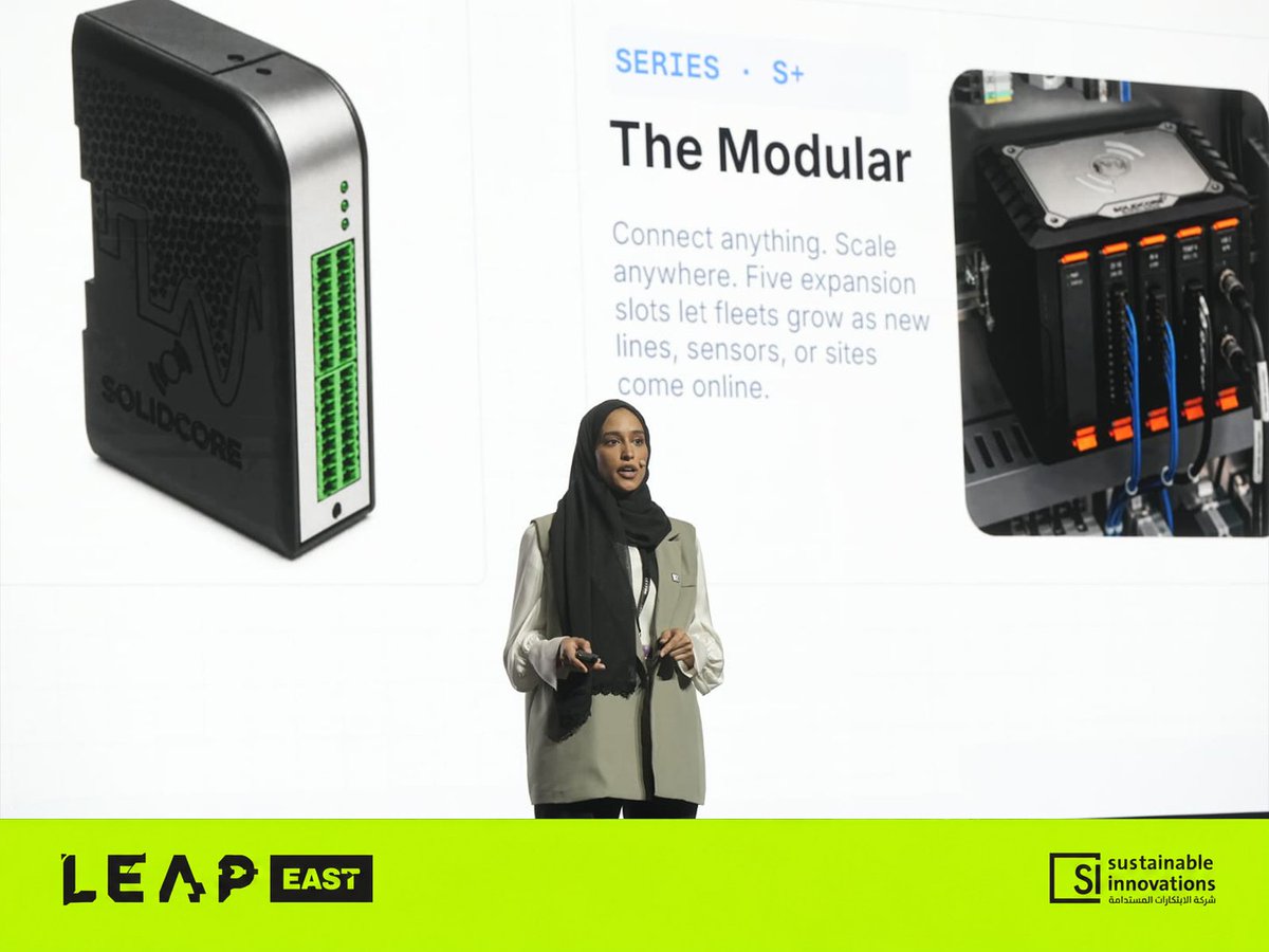 sinnovsa's tweet photo. مقتطفات من مشاركتنا في @leapeast  سعدنا خلالها بلقاء الزوار والمهتمين والتعريف بحلولنا في التقنية المتقدمة. شكرًا لكل من زار جناحنا وشاركنا هذه التجربة.
وشكر خاص لوزارة الاتصالات وتقنية المعلومات @McitGovSa  على دعم وتمكين حضور الشركات السعودية عالميًا.

Highlights from our participation at #LEAPEast, where we were pleased to meet visitors and industry professionals and introduce our hard tech solutions.
Thank you to everyone who visited our booth, and a special thanks to @McitGovSa  for supporting and enabling Saudi companies’ global presence.