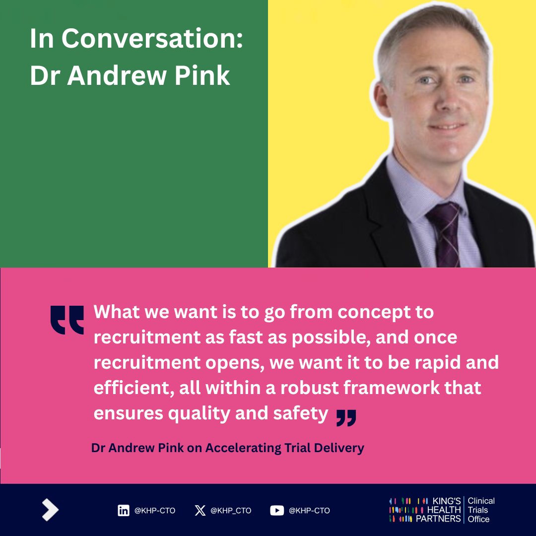 KHP_CTO's tweet photo. For Dr Andrew Pink, delivering high-quality clinical trials depends on more than innovative study design, it requires the right infrastructure and expert support.

Read Dr Andrew Pink’s full feature here: https://t.co/1vwcbpQAaq

#ClinicalTrials #CommercialResearch https://t.co/49WB97l5e8
