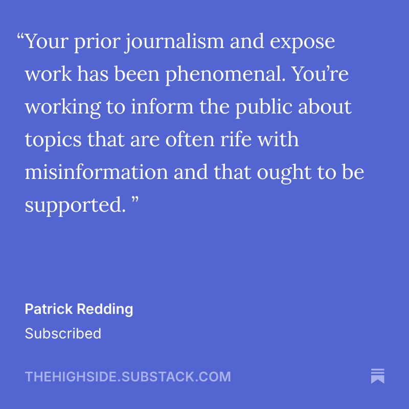 The High Side tweet media