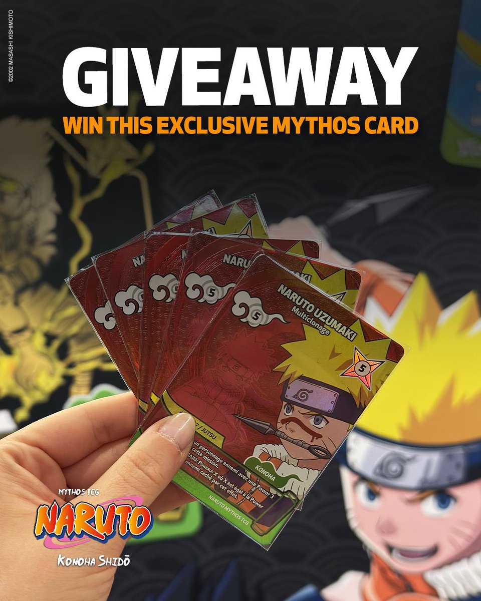 Naruto Mythos TCG tweet media