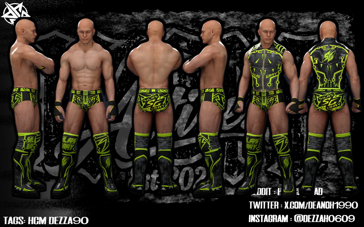 deanoh1990's tweet photo. Attire for @SilasGrayy
some in game pics too
#WWE2K #attire #CAW #Cawmmunity #CustomCAW #WWE2k25 #wwe2k26 #HCM #DEZZA90 https://t.co/LcQQjnqrMP