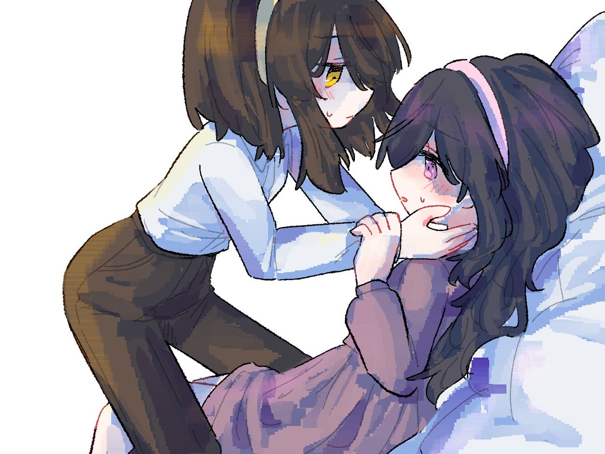 48_iroro's tweet photo. 姉妹百合ﾋﾟｸﾁｬ https://t.co/Eubwl9ZD7A