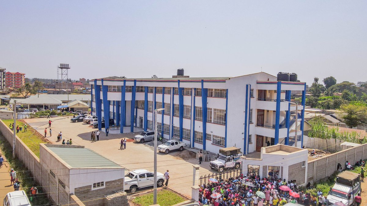 Wamatangi_'s tweet photo. Today we conducted a final inspection of the new Juja Level Four Hospital (Gachororo), whose construction is 100 percent and is set for equipping starting next month 
The 189-bed capacity will serve the Juja Sub-County population that for years have had to rely on Thika and Ruiru hospitals.
#MakingKiambuGreatAgain 
#KaziNdiyoHiyo 
#RohoNdiyoHiyo