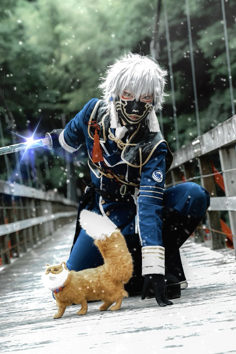 yuka_shisei's tweet photo. cosplay 刀剣乱舞

鳴狐

－ 飛沫を断つ、 －

photo：モケさん(@boheusagi)

 #ふぉりんだ https://t.co/yfks89J0kM