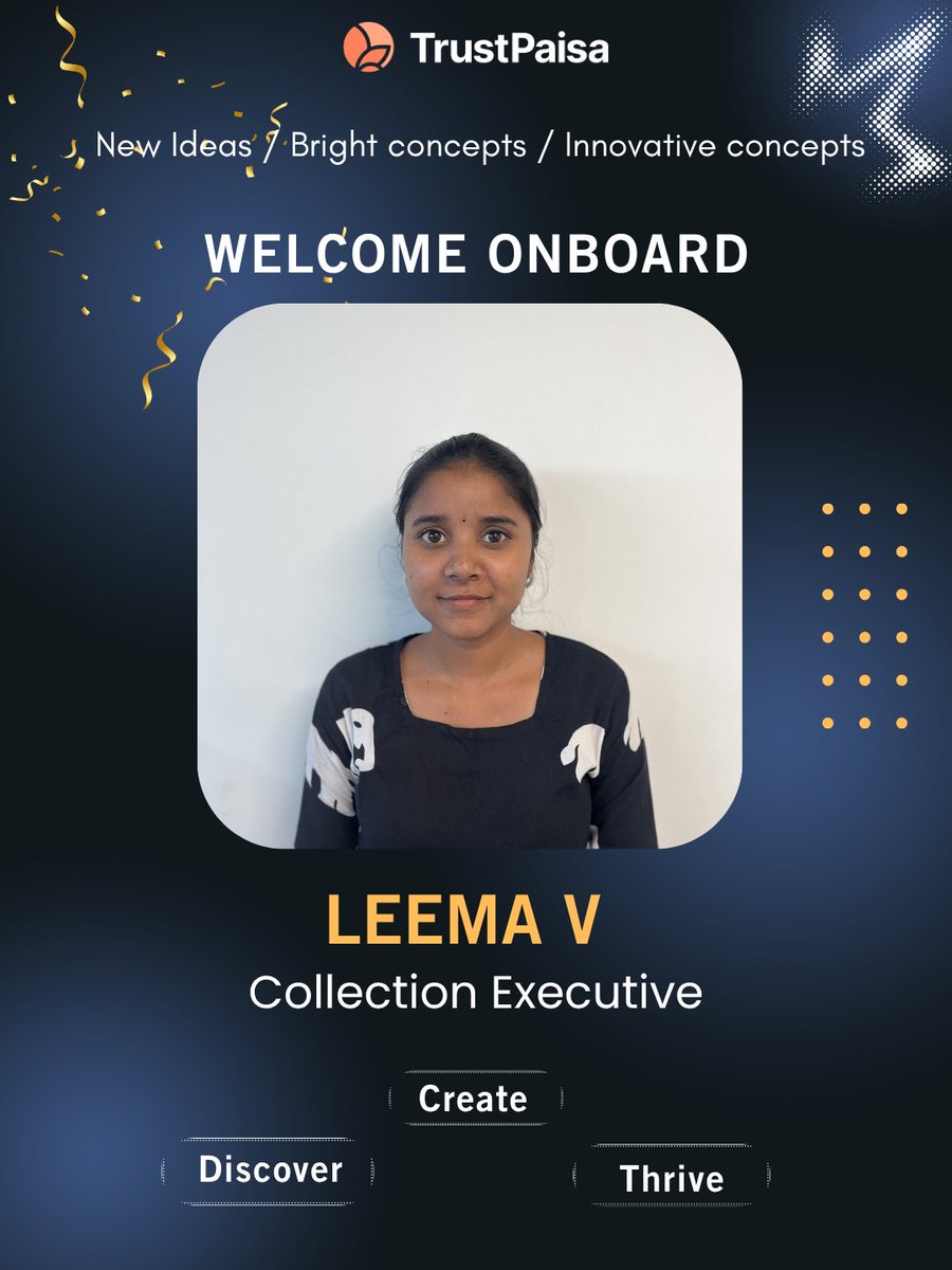 TrustPaisa's tweet photo. https://t.co/zfBy4yDfHK
Weโre Growing!
Weโre excited to have you on board and look forward to the impact youโll create with us.
Join our WhatsApp community for real-time update alerts & more:
https://t.co/VuccDegH7X
#WelcomeAboard #NewJoiner #TrustPaisa #TeamGrowth #fingular https://t.co/VWb1yBtL8h