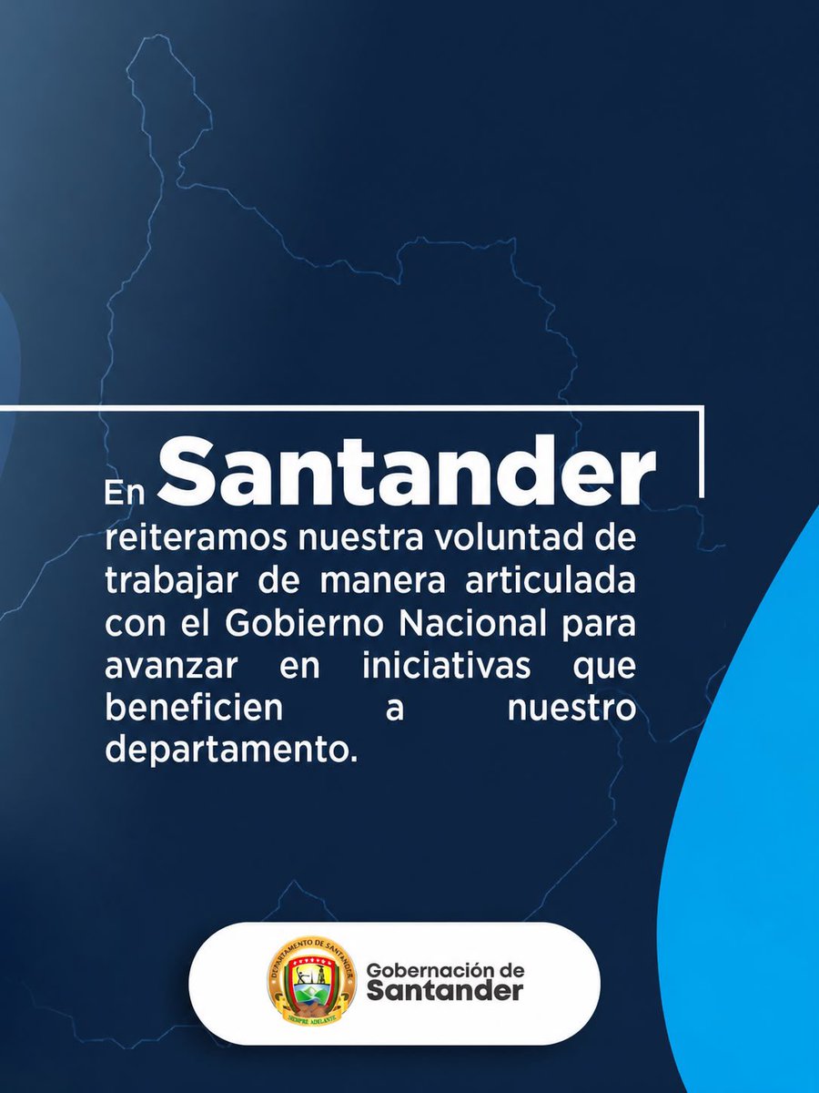 GobdeSantander's tweet photo. Saludamos y felicitamos a María Nohemí Arboleda, nueva Ministra de @MinEnergiaCo. Su perfil técnico y experiencia garantizan rigor para el sector. Desde la Gobernación de Santander, ofrecemos total disposición para articular proyectos que impulsen nuestra región. https://t.co/Ps35NblmHR