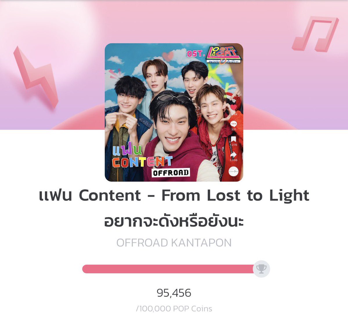 iamtheduckx's tweet photo. อมกๆๆๅ อีก5,000โหวตเท่ากับเวลาอีกหนึ่งวันเท่านั้น 😭😭😭😭😭 จะแสนแตกแล้วค่ะ https://t.co/ybAe2yzMq9