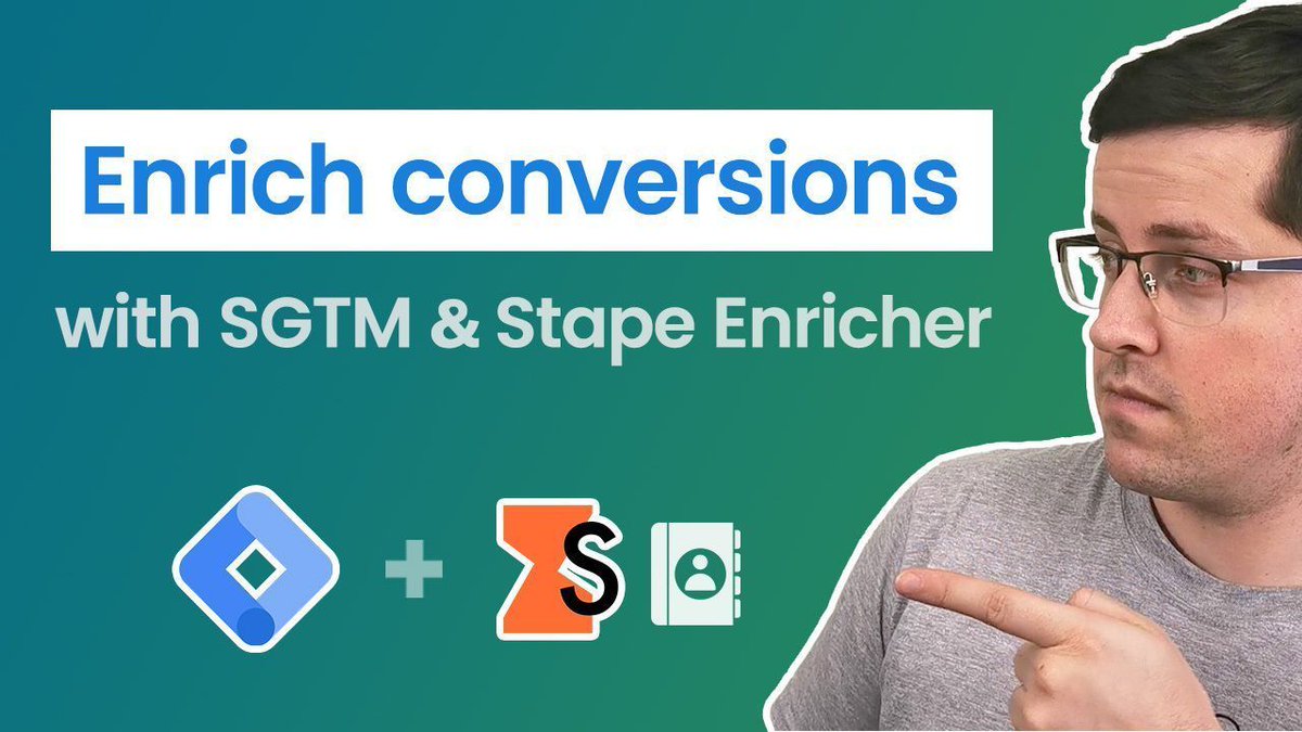 fedorovicius's tweet photo. New video: Incomplete conversion data can lead to weaker attribution and less effective optimization. In this guide, you'll learn how to set up Stape Enricher and improve your tracking with server-side GTM.

https://t.co/3Q4d5U2vt9

#gtm #googletagmanager https://t.co/Aii2fvzdZM