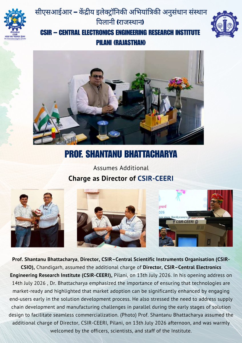 CSIR-CEERI tweet media