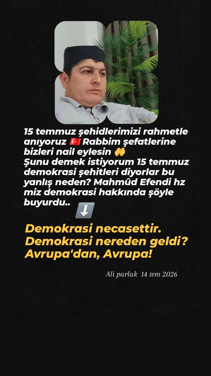 Ali HAKKI YAZAR tweet media