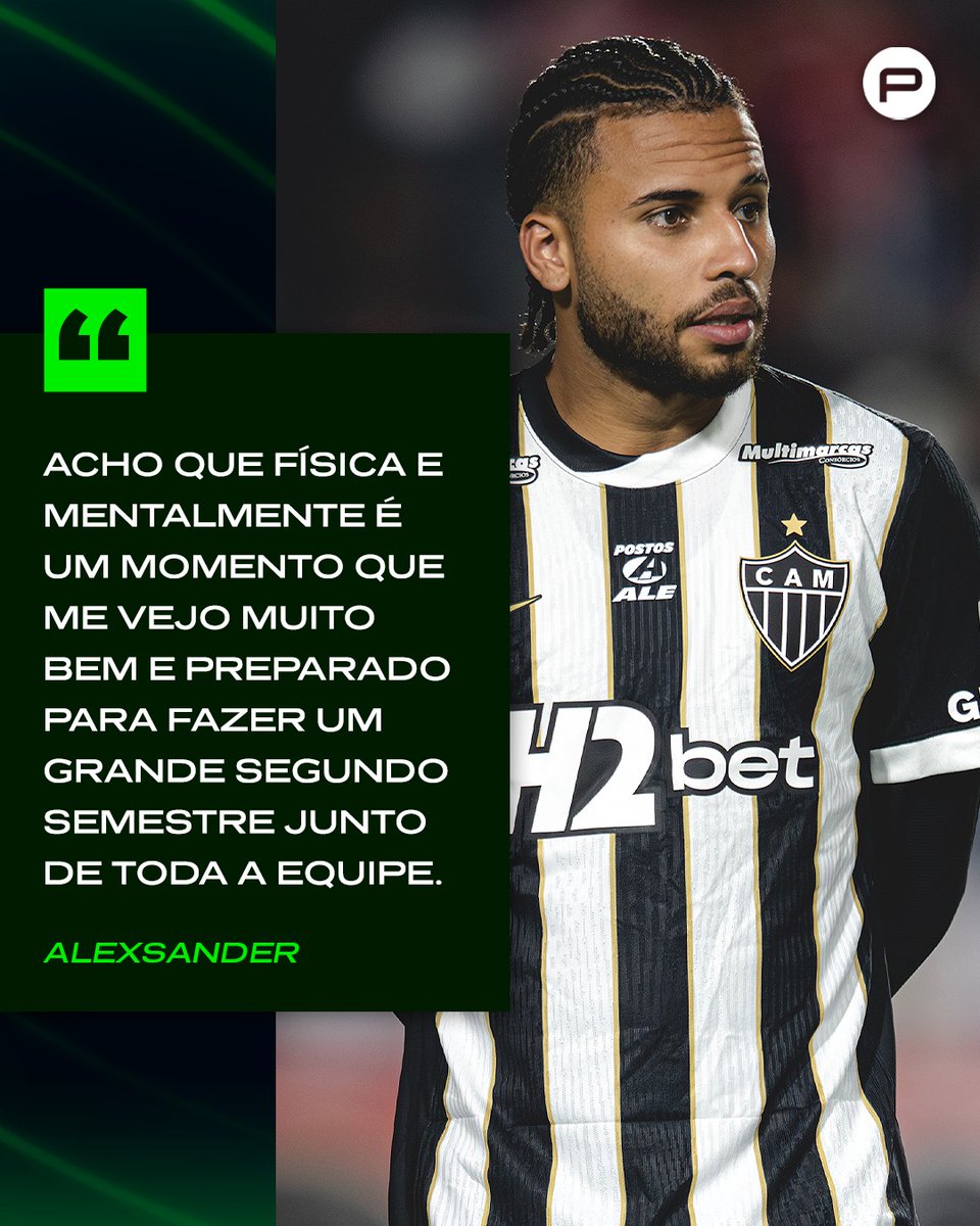 canalpremiere's tweet photo. FALA, ALEXSANDER! 🐔🔥
O volante comentou sobre seu desempenho no Galo e avaliou esse novo momento com a camisa do Atlético.
📷 Pedro Souza / Atlético
*Contém texto alternativo.
#BrasileiraoNoPremiere #AtleticoMineiro #Alexsander #BR26 #FutebolBrasileiro https://t.co/E6g0I7jaeE