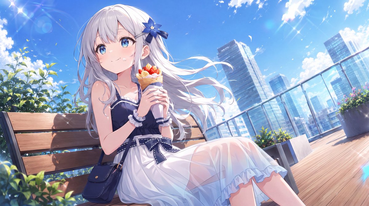 Anime Summer Rooftop Header