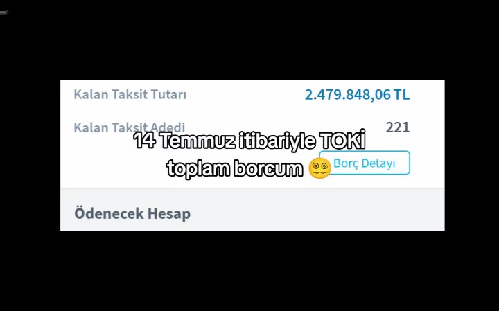 bayrakmedya's tweet photo. Bir vatandaş, memur maaşlarına yapılan enflasyon farkı düzenlemesi sonrası; TOKİ toplam borcunu açıkladı.

4 Haziran 2026: 2.093.487,01 TL
14 Temmuz 2026: 2.479.847,06 TL https://t.co/DQeiOUc2G3