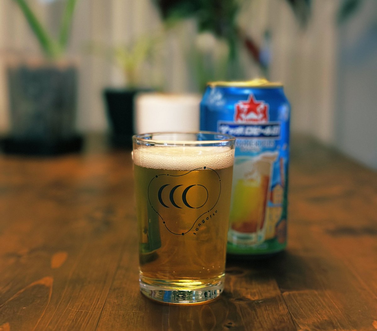 idatter's tweet photo. このサイズのグラス好き〜🍺
11周年おめでとうございます https://t.co/YSgrBF2nHr