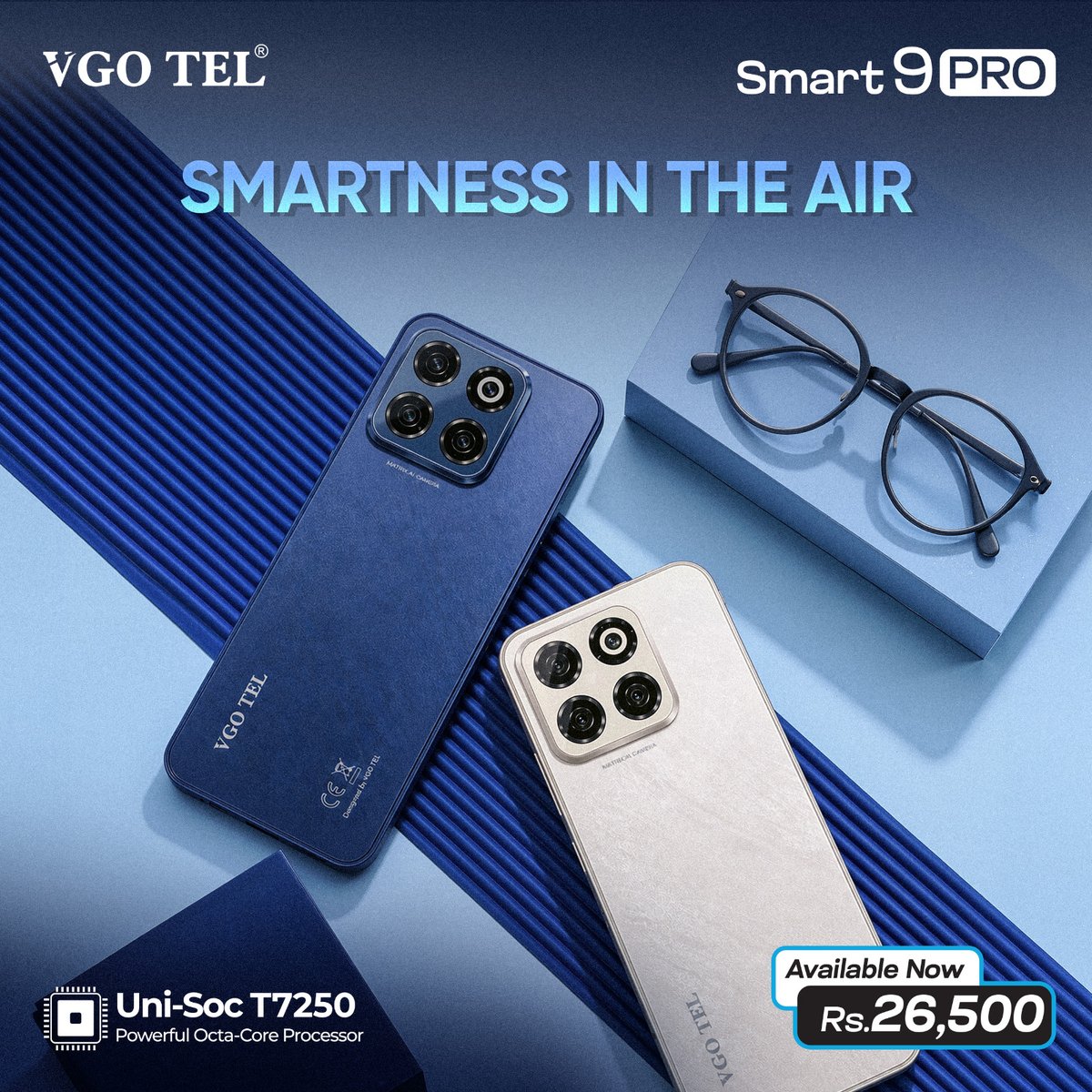 VGOTelPk's tweet photo. A smartphone with an unmatched aura. #VGOTel's #Smart9Pro slays in style and outperforms the competition in its price range.

Order Now: https://t.co/YeDfD2zzTi...

#VGOTelMobiles #SmartSeries #AffordableSmartphone #LatestProcessor #Smart9pro #Smartphone #VGOTelMobiles #vgo https://t.co/6TMOvJT5IQ