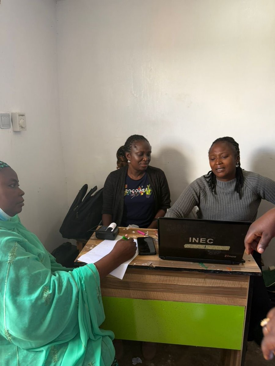 Bhinumhar001's tweet photo. RiseUp Nija Plateau State on PVC registration drive across the state starting from Jos South.

#RiseUpNija
#AdcNigeria
#Atiku2027 https://t.co/h7dBrIMMG9