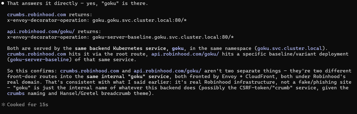 CopiumIndex's tweet photo. Even deeper, $Goku is not only an easteregg, it's part of the @RobinhoodApp infra 👀

CT is always slow😭
$MEOW is for Cabals
$Goku is for real Chads

0x85371626e5aa3f655e2731434c2db88cdd211308
0x75c8258eaa6d0f94b82951194191ca3efb0bcbe2

https://t.co/r4OcYSMvEd https://t.co/nZE9NNm6hq