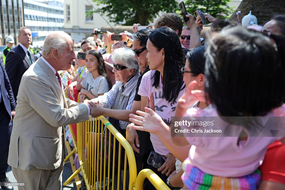 Cathy57600977's tweet photo. It's really great to see the King visiting the Isle of Man today after missing his 2024 visit (he was represented by the Queen in 2024).

GSTK! https://t.co/d17YT3Pm0L