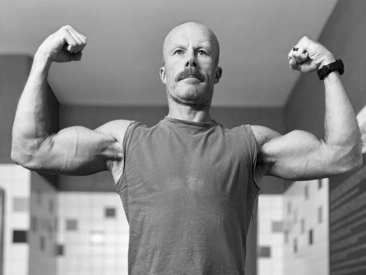 Next50Years's tweet photo. Tinted Tuesday 

Some people think photos like this posted to X are lame (and maybe even a little douche-y) but to me they are inspirational. So that’s why I post them. Maybe to inspire someone else… If I can do this, you can too.  Get to the gym. Get healthy. You’re worth taking care of yourself. 

By the way, I tore my left pec 14 months ago. And I turn 53 in two weeks… sometimes you can just do things.

💪🏻👊🏻🔥✅🏋🏼Arm day complete