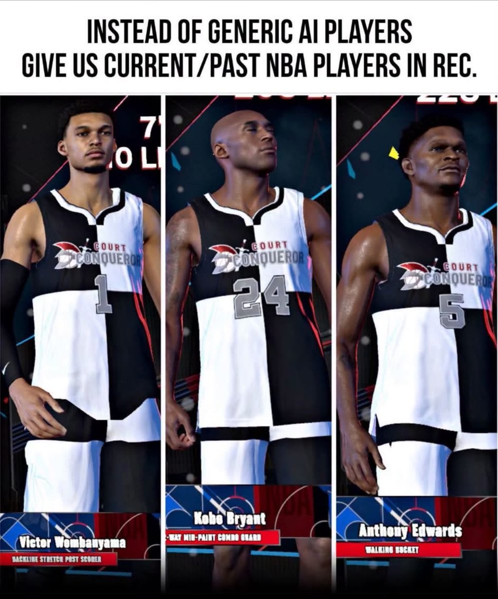 chinafromchinaa's tweet photo. This would be an elite idea @NBA2K #NBA2K https://t.co/kvQQUnrnEF