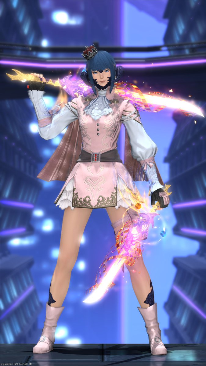 ikr_FF14's tweet photo. ミラプリに色味が合うってだけでヴァイパー交換した https://t.co/Gc6O2HDDD3