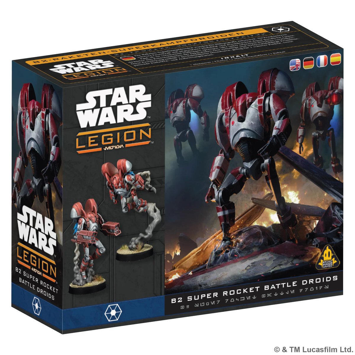 ontabletop's tweet photo. More Clone Wars hardware for #StarWars: Legion drops from @atomicmassgames giving you new droids for armies and villainous leaders of the Separatists https://t.co/BoaVU7wrBl https://t.co/FND8xwgdMb