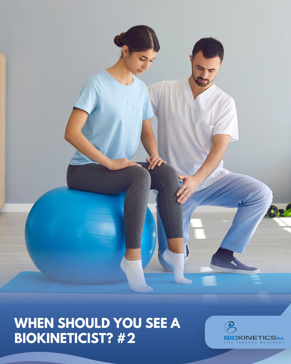 BiokineticsSA's tweet photo. When Should You See a Biokineticist #2
'I've Finished Physio... Now What?'
Biokineticists bridge the gap between rehabilitation &amp; everyday life, helping individuals rebuild strength, confidence &amp; function through progressive exercise. Learn how: https://t.co/zWCE5qQyGx https://t.co/BsgvWFHHoo