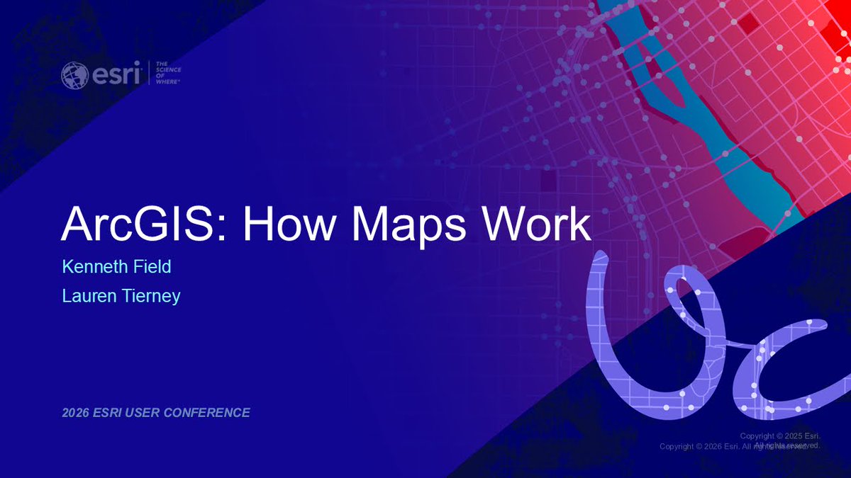 Kick off #EsriUC2026 with Lauren and I in our rapid-fire