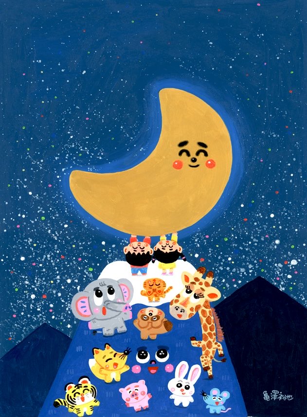 kamezawayuya's tweet photo. 個展5日目もずーっと笑っていました🌈楽しい方々に囲まれて幸せな1日でした〜🌸明日はついに最終日！寂しい😂最後までどうぞ、よろしくお願いいたします🌟 https://t.co/TJHRBGSw80